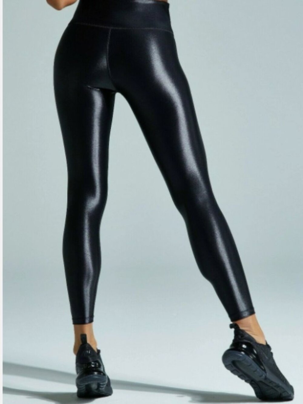 Noli Yoga Lustrous Liquid Legging Black Gloss, New with tag - Picture 2 of 6